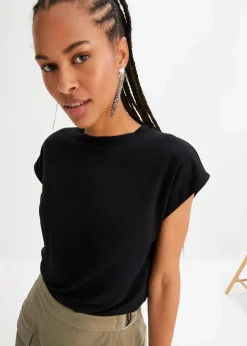 New T-Shirt aus softer Viskose Damen Nachhaltigere Materialien|Shirts & Tops