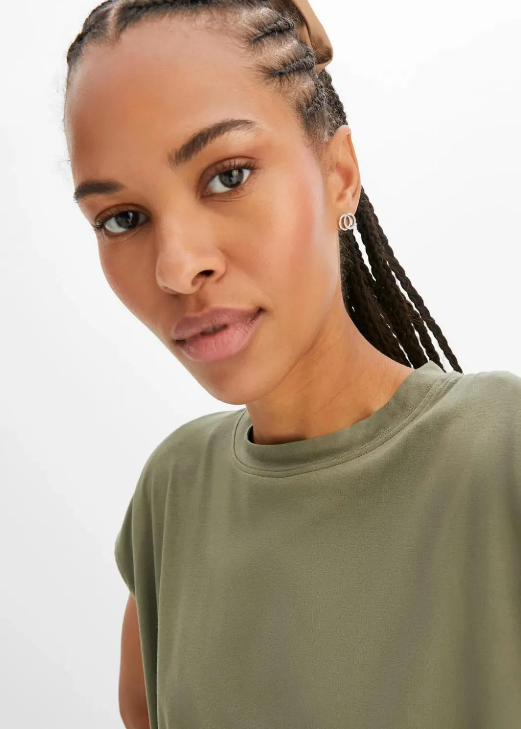 Damen bonprix Nachhaltigere Materialien|Shirts & Tops|T-Shirt aus softer Viskose