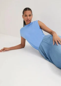 Damen bonprix Shirts & Tops|Basics|T-Shirt aus softer Viskose