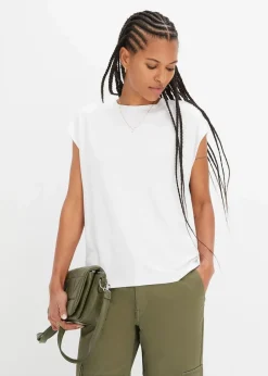 Best T-Shirt aus softer Viskose Damen Bekleidung·Röcke|Basics