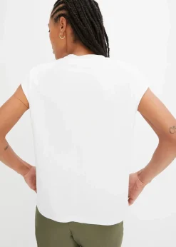 Best T-Shirt aus softer Viskose Damen Bekleidung·Röcke|Basics