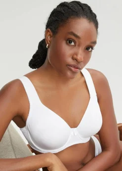 Online T-Shirt BH mit Bügel und Glanzeffekt (2er Pack) Damen Große Cups D-H|Bhs