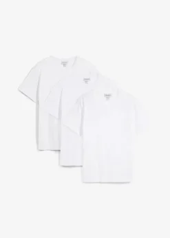 Herren bonprix Shirts & Polos|Basics|T-Shirt (3er Pack)