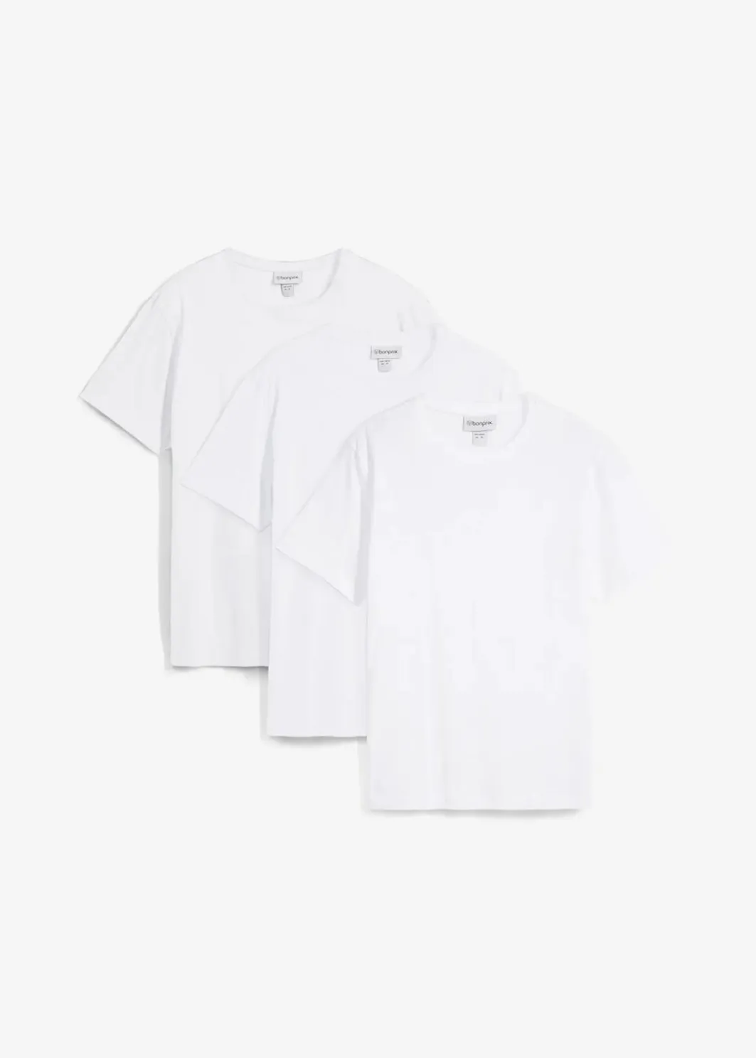 Herren bonprix Shirts & Polos|Basics|T-Shirt (3er Pack)