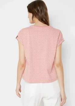 Damen bonprix Shirts & Tops|Nachhaltigere Materialien|T-Shirt (2er Pack)