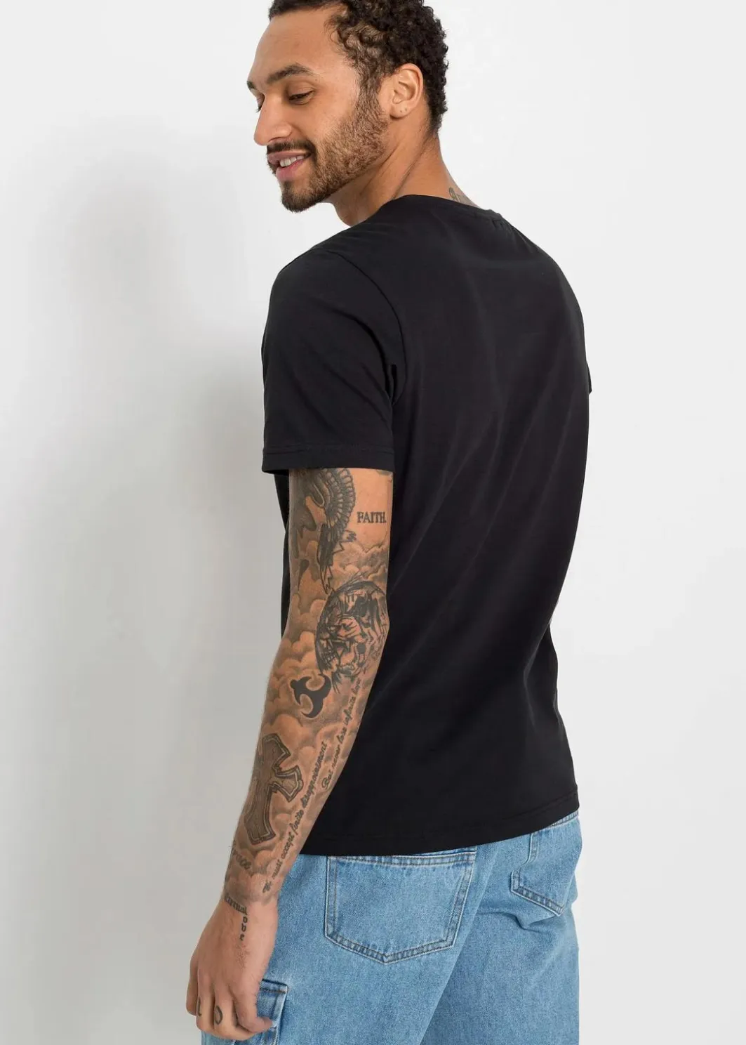 Herren bonprix Große Größen|Shirts & Polos|T-Shirt (2er Pack)