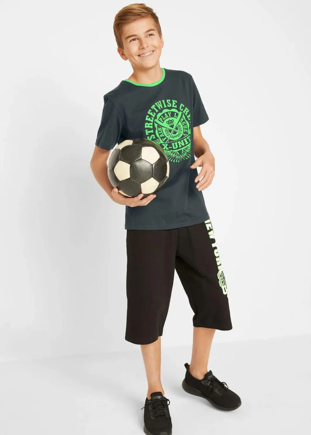 Clearance T-Shirt (2er Pack) aus reiner Baumwolle Kinder Jungen 9-16 Jahre·Mehrfachpacks|Jungen 9-16 Jahre·Shirts