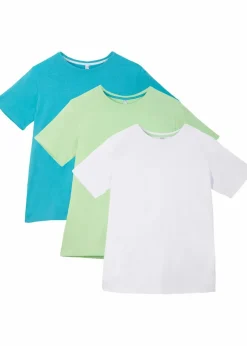 Kinder bonprix Jungen 2-8 Jahre·Mehrfachpacks|Jungen 2-8 Jahre·Shirts|T-Shirt (3er Pack) aus reiner Baumwolle