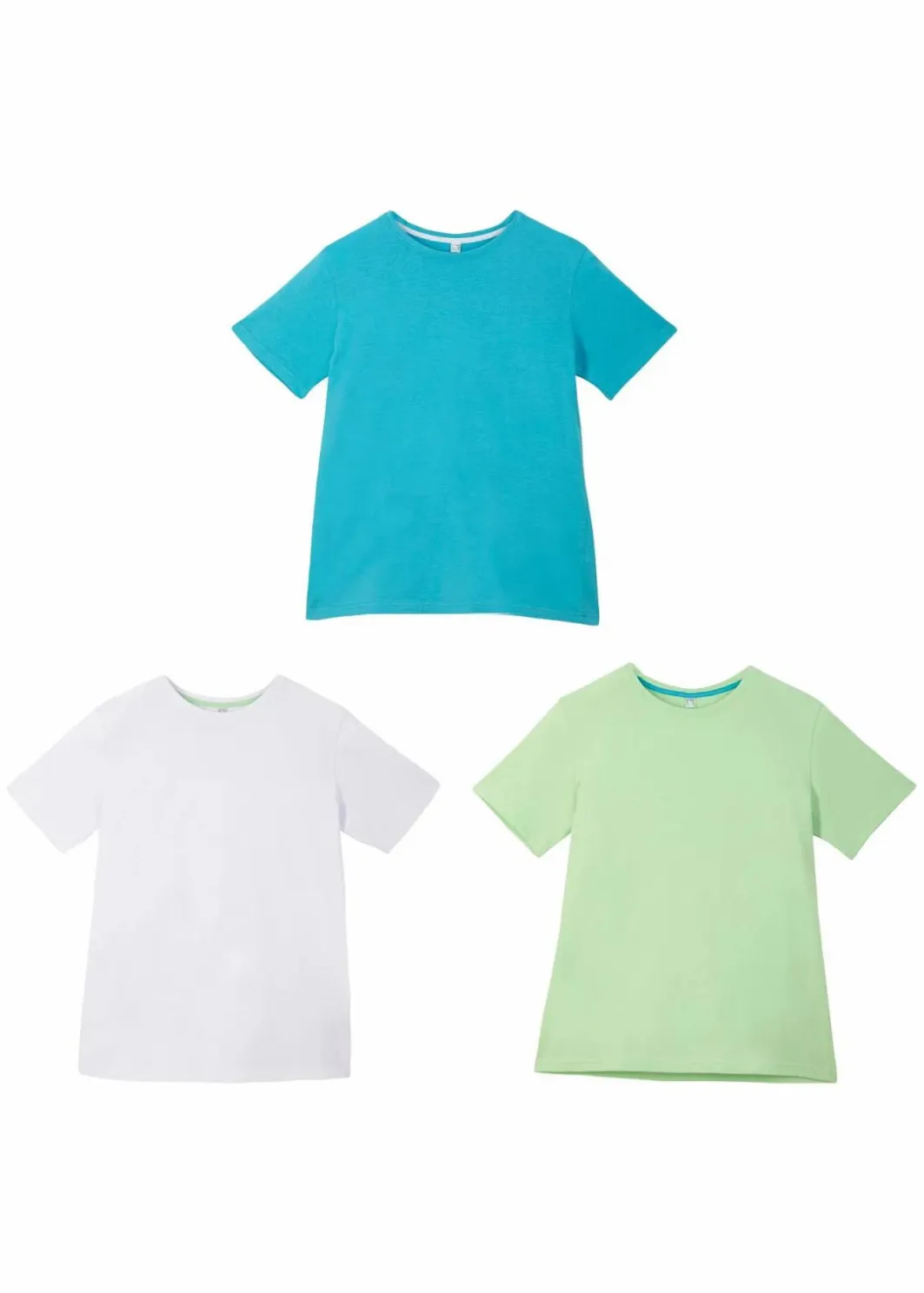 Kinder bonprix Jungen 2-8 Jahre·Mehrfachpacks|Jungen 2-8 Jahre·Shirts|T-Shirt (3er Pack) aus reiner Baumwolle