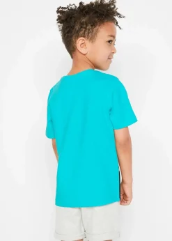 Kinder bonprix Jungen 2-8 Jahre·Nachhaltigere Materialien|Jungen 2-8 Jahre·Mehrfachpacks|T-Shirt (2er Pack) aus reiner Bio-Baumwolle
