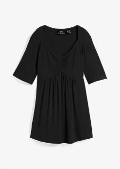 Damen bonprix Shirts & Tops|Nachhaltigere Materialien|T-Shirt in A-Linie, kurzarm