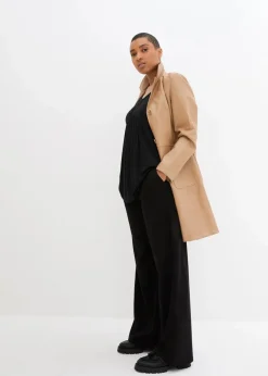 Damen bonprix Shirts & Tops|Nachhaltigere Materialien|T-Shirt in A-Linie, kurzarm