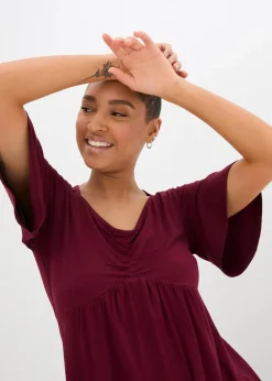 Clearance T-Shirt in A-Linie, kurzarm Damen Nachhaltigere Materialien|Shirts & Tops