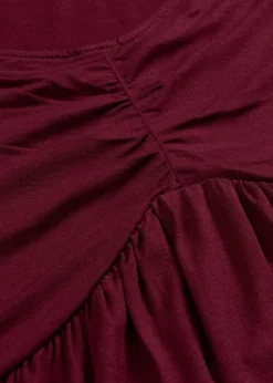 Clearance T-Shirt in A-Linie, kurzarm Damen Nachhaltigere Materialien|Shirts & Tops