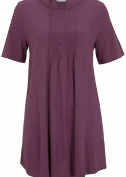 Damen bonprix Shirts & Tops|T-Shirt in A-Linien-Form, kurzarm