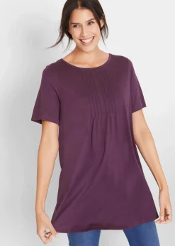 Damen bonprix Shirts & Tops|T-Shirt in A-Linien-Form, kurzarm