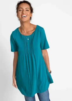 T-Shirt in A-Linien-Form, kurzarm Damen Shirts & Tops