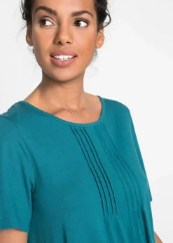 T-Shirt in A-Linien-Form, kurzarm Damen Shirts & Tops