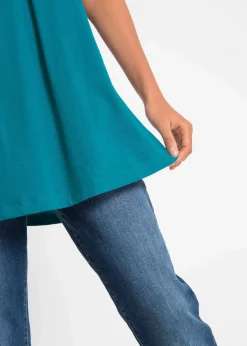T-Shirt in A-Linien-Form, kurzarm Damen Shirts & Tops