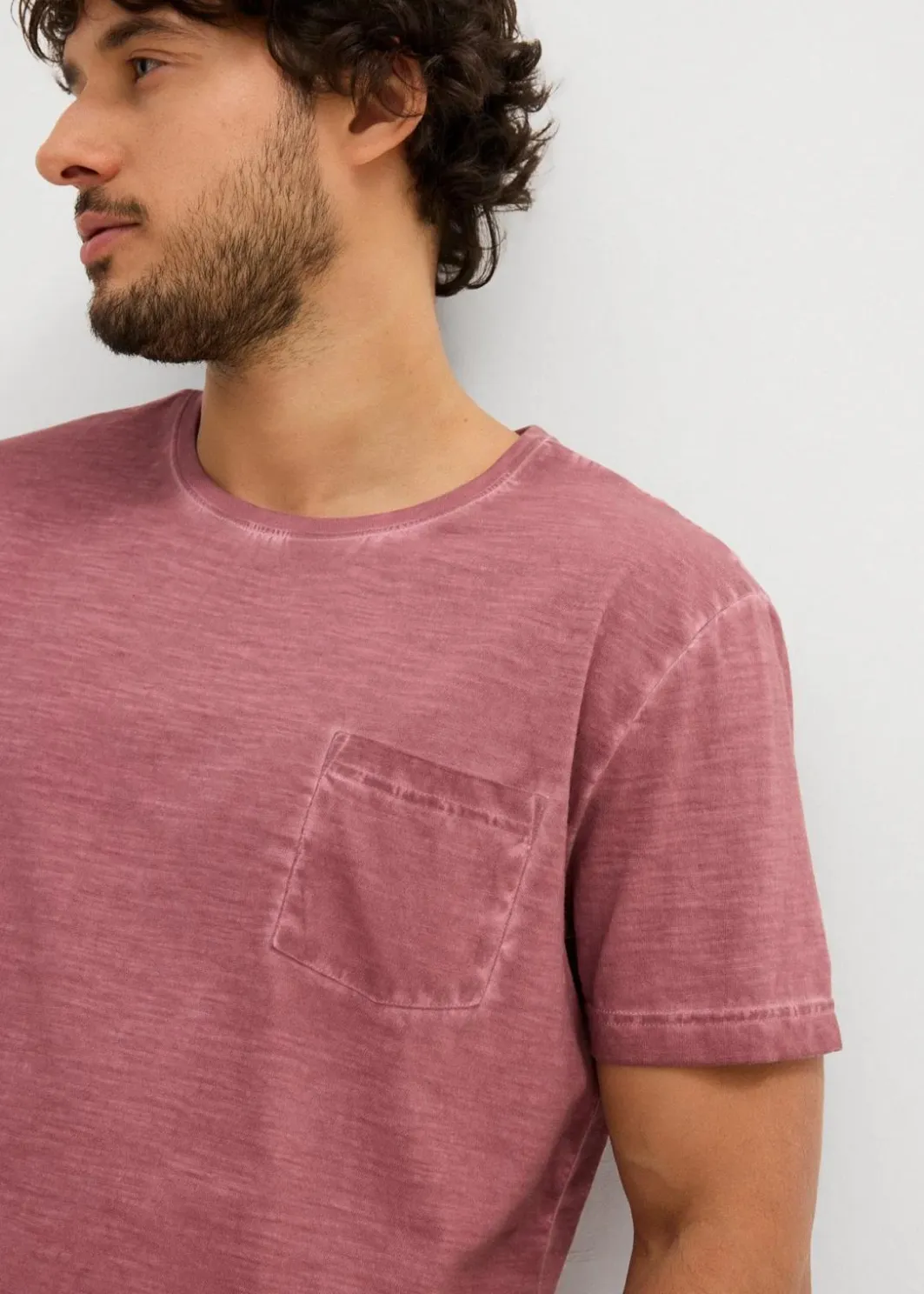 Herren bonprix Große Größen|Shirts & Polos|T-Shirt in gewaschener Optik