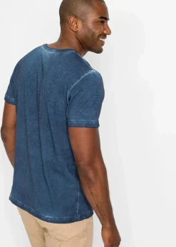 Sale T-Shirt in gewaschener Optik Herren Shirts & Polos|Große Größen