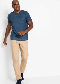 Sale T-Shirt in gewaschener Optik Herren Shirts & Polos|Große Größen
