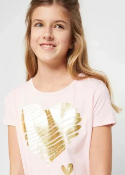Hot T-Shirt mit Bio-Baumwolle (2er Pack) Kinder Mädchen 9-16 Jahre·Mehrfachpacks|Mädchen 9-16 Jahre·Shirts & Blusen