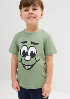 Kinder bonprix Jungen 2-8 Jahre·Shirts|Jungen 2-8 Jahre·Mehrfachpacks|T-Shirt mit Bio-Baumwolle (2er Pack)
