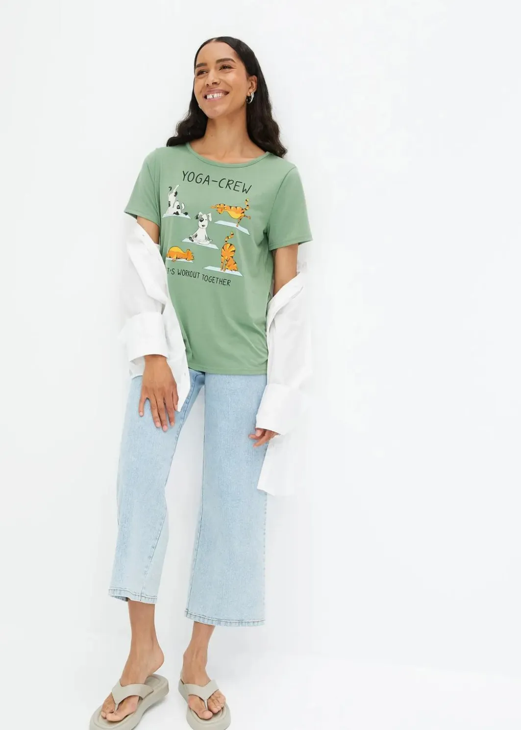 Damen bonprix Shirts & Tops|T-Shirt mit Druck
