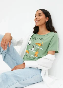 Damen bonprix Shirts & Tops|T-Shirt mit Druck