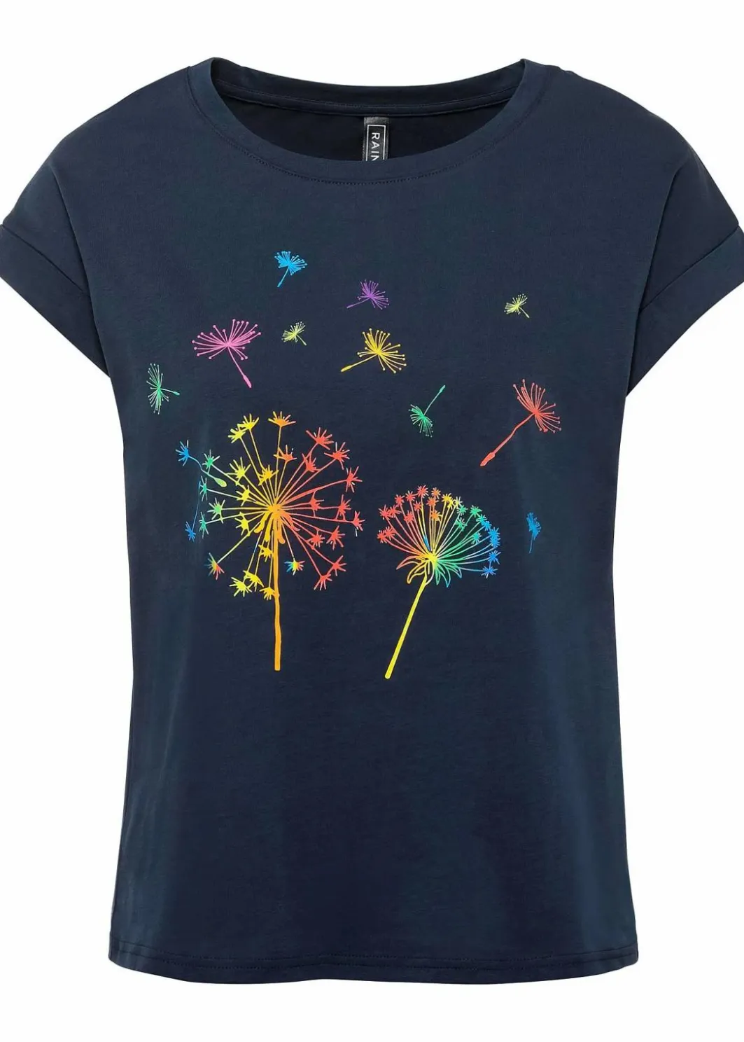 Outlet T-Shirt mit floralem Print Damen Shirts & Tops