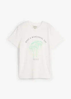 Outlet T-Shirt mit Motivprint Damen Shirts & Tops|Nachhaltigere Materialien