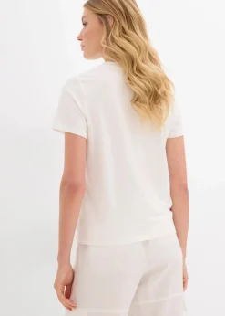 Outlet T-Shirt mit Motivprint Damen Shirts & Tops|Nachhaltigere Materialien