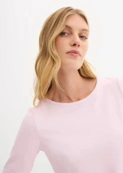 Outlet T-Shirt mit recyceltem Polyamid Damen Basics|Shirts & Tops
