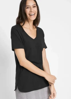 Best T-Shirt mit reiner Bio-Baumwolle Damen Shirts & Tops|Nachhaltigere Materialien