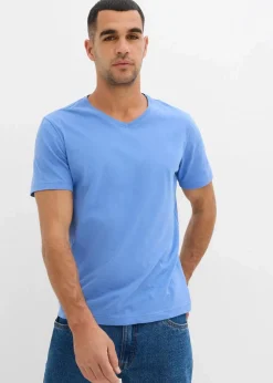 Outlet T-Shirt mit V-Ausschnitt (3er Pack) Herren Shirts & Polos|Basics