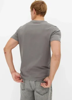 Herren bonprix Große Größen|Shirts & Polos|T-Shirt mit Weihnachtsmotiv aus reiner Bio-Baumwolle