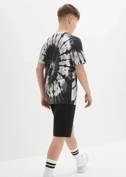 New T-Shirt und Jersey-Bermuda (2-tlg.Set) aus reiner Bio-Baumwolle Kinder Jungen 9-16 Jahre·Shorts|Jungen 9-16 Jahre·Shirts