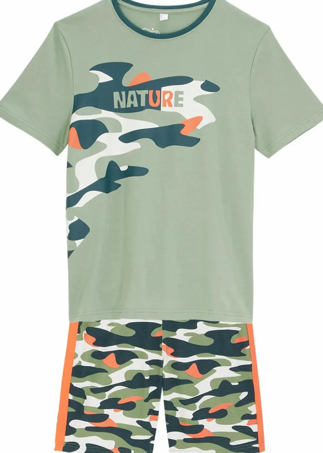 Kinder bonprix Jungen 2-8 Jahre·Shorts|Jungen 2-8 Jahre·Shirts|T-Shirt und kurze Hose aus reiner Baumwolle (2-tlg.Set)