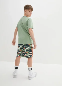Kinder bonprix Jungen 2-8 Jahre·Shorts|Jungen 2-8 Jahre·Shirts|T-Shirt und kurze Hose aus reiner Baumwolle (2-tlg.Set)