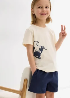 Online T-Shirt und kurze Jersey-Shorts (2-tlg.Set) aus Bio-Baumwolle Kinder Jungen 2-8 Jahre·Shorts|Jungen 2-8 Jahre·Nachhaltigere Materialien