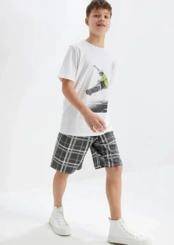 Discount T-Shirt und kurze Shirthose (2-tlg.Set) aus Bio Baumwolle Kinder Jungen 9-16 Jahre·Shorts|Jungen 9-16 Jahre·Shirts