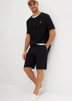 New T-Shirt und Shirt-Bermuda (2-tlg.Set) Herren Große Größen|Shirts & Polos