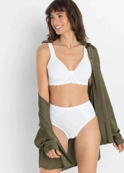 Sale T-Shirt-BH mit gepolsterten Trägern Damen Große Cups D-H|Bhs