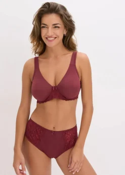 Damen bonprix Große Cups D-H|Bhs|T-Shirt-BH mit gepolsterten Trägern