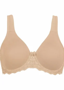 Damen bonprix Große Cups D-H|Bhs|T-Shirt-BH mit gepolsterten Trägern
