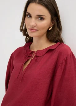 Sale Tunika aus feinem Viskose-Mix Damen Bekleidung·Jacken & Mäntel|Blusen & Tuniken
