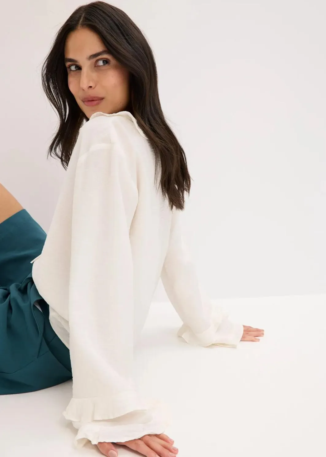 Clearance Tunika aus feinem Viskose-Mix Damen Blusen & Tuniken|Bekleidung·Jacken & Mäntel
