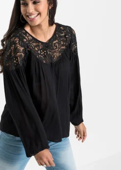Sale Tunika aus fließender Viskose Damen Bekleidung·Jacken & Mäntel|Nachhaltigere Materialien