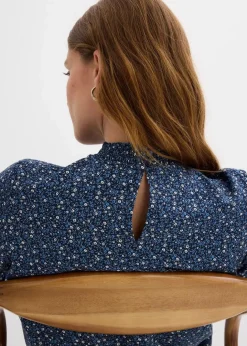 Outlet Tunika aus fließender Viskose Damen Bekleidung·Jacken & Mäntel|Blusen & Tuniken
